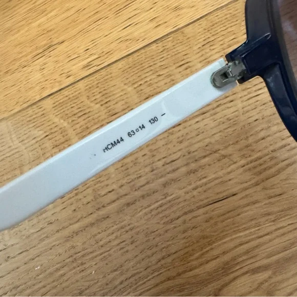 Gucci GG1622S HCM44 Blue White Sporty Aviator Sunglasses Authentic - Picture 9 of 10